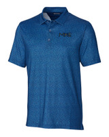 Milwaukee Brewers City Connect Cutter & Buck Pike Micro Floral Print Stretch Mens Polo IND_MANN_HG 1