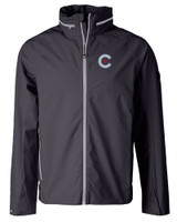 Chicago Cubs City Connect Cutter & Buck Vapor Water Repellent Stretch Mens Full Zip Rain Jacket OSI_MANN_HG 1