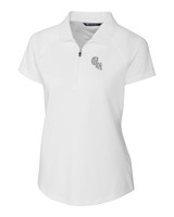 Chicago White Sox City Connect Cutter & Buck Forge Stretch Womens Short Sleeve Polo WH_MANN_HG 1