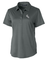 Chicago White Sox City Connect Cutter & Buck Prospect Textured Stretch Womens Short Sleeve Polo EG_MANN_HG 1