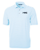 Milwaukee Brewers City Connect Cutter & Buck Virtue Eco Pique Stripe Recycled Mens Big and Tall Polo ALS_MANN_HG 1