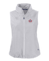 Miami Marlins City Connect Cutter & Buck Charter Eco Recycled Full-Zip Womens Vest POL_MANN_HG 1
