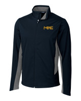 Milwaukee Brewers City Connect Cutter & Buck Navigate Softshell Mens Big and Tall Full Zip Jacket LYN_MANN_HG 1