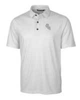 Chicago White Sox City Connect Cutter & Buck Pike Double Dot Print Stretch Mens Big and Tall Polo CC_MANN_HG 1