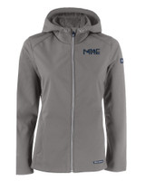 Milwaukee Brewers City Connect Cutter & Buck Evoke Eco Softshell Recycled Full Zip Womens Jacket EG_MANN_HG 1