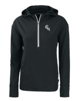 Chicago White Sox City Connect Cutter & Buck Daybreak Eco Recycled Womens Half Zip Hoodie BL_MANN_HG 1