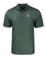 Colorado Rockies City Connect Cutter & Buck Pike Eco Tonal Geo Print Stretch Recycled Mens Polo HT_MANN_HG 1