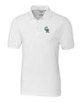 Colorado Rockies City Connect Cutter & Buck Advantage Tri-Blend Pique Mens Big and Tall Polo WH_MANN_HG 1