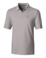 Chicago White Sox City Connect Cutter & Buck Forge Pencil Stripe Stretch Mens Polo POL_MANN_HG 1
