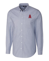 Los Angeles Angels City Connect Cutter & Buck Stretch Oxford Mens Big and Tall Long Sleeve Dress Shirt LTB_MANN_HG 1
