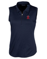 Los Angeles Angels City Connect Cutter & Buck Forge Stretch Womens Sleeveless Polo LYN_MANN_HG 1