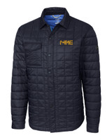 Milwaukee Brewers City Connect Cutter & Buck Rainier PrimaLoft® Mens Eco Insulated Quilted Shirt Jacket DN_MANN_HG 1