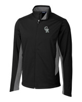 Colorado Rockies City Connect Cutter & Buck Navigate Softshell Mens Full Zip Jacket BL_MANN_HG 1