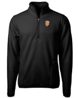 San Francisco Giants City Connect Cutter & Buck Cascade Eco Sherpa Fleece Mens Quarter Zip Jacket BL_MANN_HG 1