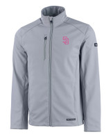 San Diego Padres City Connect Cutter & Buck Evoke Eco Softshell Recycled Full Zip Mens Jacket CNC_MANN_HG 1