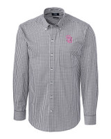 San Diego Padres City Connect Cutter & Buck Easy Care Stretch Gingham Mens Long Sleeve Dress Shirt CC_MANN_HG 1