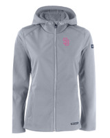 San Diego Padres City Connect Cutter & Buck Evoke Eco Softshell Recycled Full Zip Womens Jacket CNC_MANN_HG 1