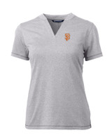 San Francisco Giants City Connect Cutter & Buck Forge Heathered Stretch Womens Blade Top POH_MANN_HG 1