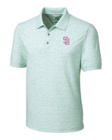 San Diego Padres City Connect Cutter & Buck Advantage Tri-Blend Space Dye Mens Polo FRM_MANN_HG 1