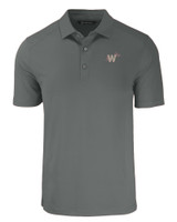 Washington Nationals City Connect Cutter & Buck Forge Eco Stretch Recycled Mens Polo EG_MANN_HG 1