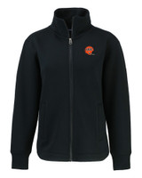 Cincinnati Bengals Historic Cutter & Buck Roam Eco Full Zip Recycled Womens Jacket BL_MANN_HG 1