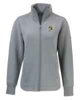 Green Bay Packers Historic Cutter & Buck Roam Eco Full Zip Recycled Womens Jacket EG_MANN_HG 1
