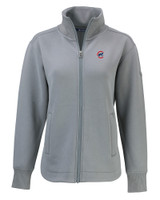 Chicago Cubs Cutter & Buck Roam Eco Full Zip Recycled Womens Jacket EG_MANN_HG 1