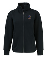 Delaware Fightin' Blue Hens College Vault Cutter & Buck Roam Eco Full Zip Recycled Womens Jacket BL_MANN_HG 