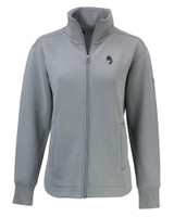 Michigan State Spartans College Vault Cutter & Buck Roam Eco Full Zip Recycled Womens Jacket EG_MANN_HG 1