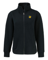Baylor Sailor Bear College Vault Cutter & Buck Roam Eco Full Zip Recycled Womens Jacket BL_MANN_HG 