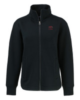 Arkansas Razorbacks Alumni Cutter & Buck Roam Eco Full Zip Recycled Womens Jacket BL_MANN_HG 