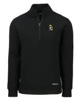 Green Bay Packers Historic Cutter & Buck Roam Eco Recycled Quarter Zip Mens Pullover BL_MANN_HG 1