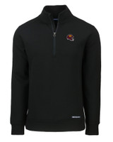 Washington Commanders NFL Helmet Cutter & Buck Roam Eco Recycled Quarter Zip Mens Pullover BL_MANN_HG 1