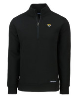 Jacksonville Jaguars Cutter & Buck Roam Eco Recycled Quarter Zip Mens Pullover BL_MANN_HG 1