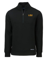 LSU Tigers Alumni Cutter & Buck Roam Eco Recycled Quarter Zip Mens Pullover BL_MANN_HG 1