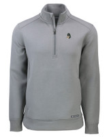 Michigan State Spartans College Vault Cutter & Buck Roam Eco Recycled Quarter Zip Mens Pullover EG_MANN_HG 1