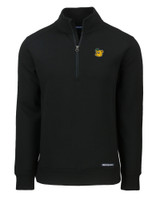 Baylor Sailor Bear College Vault Cutter & Buck Roam Eco Recycled Quarter Zip Mens Pullover BL_MANN_HG 1