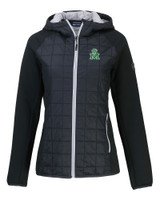 Marshall Thundering Herd College Vault Cutter & Buck Rainier Primaloft Eco Womens Full Zip Hybrid Jacket BL_MANN_HG 1