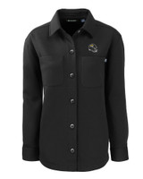 Jacksonville Jaguars NFL Helmet Cutter & Buck Roam Eco Knit Womens Shirt Jacket BL_MANN_HG 1