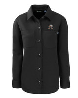 Cleveland Browns Historic Cutter & Buck Roam Eco Knit Womens Shirt Jacket BL_MANN_HG 1