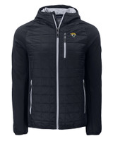 Jacksonville Jaguars Cutter & Buck Rainier Primaloft Eco Mens Full Zip Hybrid Jacket BL_MANN_HG 1