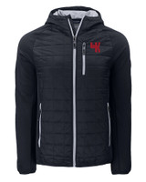 Western Kentucky Hilltoppers College Vault Cutter & Buck Rainier Primaloft Mens Eco Full Zip Hybrid Jacket BL_MANN_HG 