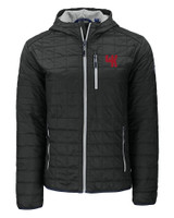 Western Kentucky Hilltoppers College Vault Cutter & Buck Rainier Primaloft Eco Mens Full Zip Hooded Jacket BL_MANN_HG 