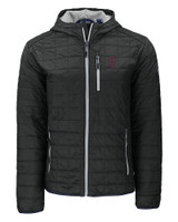 Southern Illinois Salukis College Vault Cutter & Buck Rainier Primaloft Eco Mens Full Zip Hooded Jacket BL_MANN_HG 