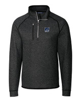 New Hampshire Wildcats College Vault Cutter & Buck Mainsail Sweater-Knit Mens Big and Tall Half Zip Pullover Jacket CCH_MANN_HG 
