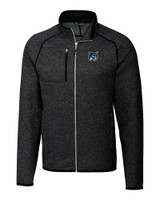 New Hampshire Wildcats College Vault Cutter & Buck Mainsail Sweater-Knit Mens Big and Tall Full Zip Jacket CCH_MANN_HG 