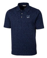 New Hampshire Wildcats College Vault Cutter & Buck Advantage Tri-Blend Space Dye Mens Big and Tall Polo DLN_MANN_HG 