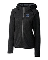 New Hampshire Wildcats College Vault Cutter & Buck Mainsail Full Zip Hooded Womens Jacket CCH_MANN_HG 