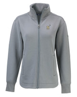 Navy Midshipmen Cutter & Buck Roam Eco Full Zip Recycled Womens Jacket EG_MANN_HG 