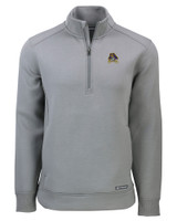 East Carolina Pirates Cutter & Buck Roam Eco Recycled Quarter Zip Mens Pullover EG_MANN_HG 1